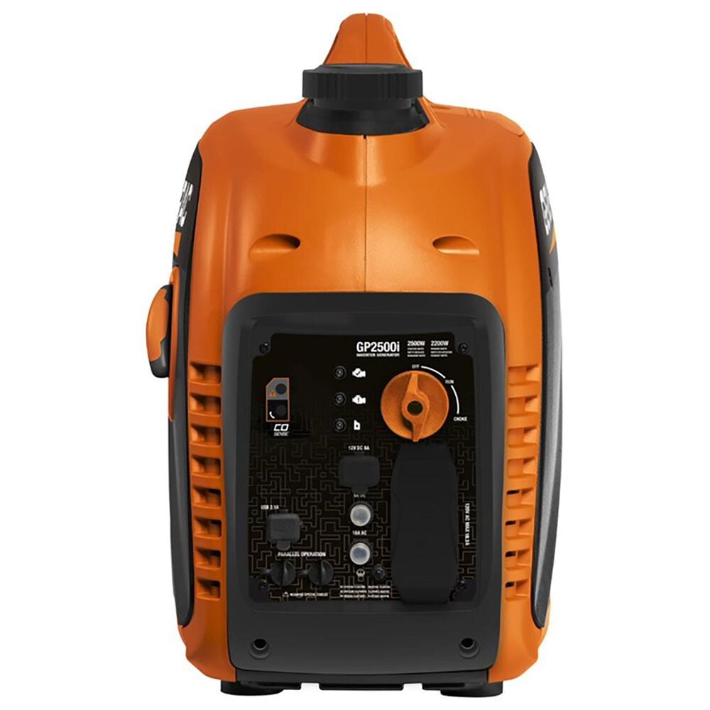 Generac GP2500i Portable Inverter Generator in Orange and Black, , large