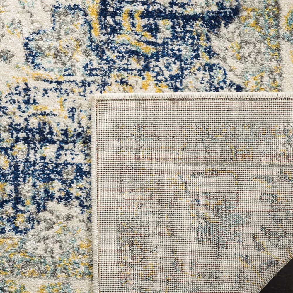 Safavieh Evoke EVK220C-25 2&#39;2&quot; x 5&#39; Ivory/Blue Runner, , large