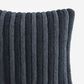 Sunday Citizen Snug Piped 20" Square Throw Pillow in Midnight and Dew, , large