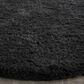 Safavieh Sheep Shag SSG101C 4" x 6" Charcoal Area Rug, , large