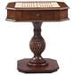 HOMLUX Bishop II 2-Drawer Game Table in Cherry, , large