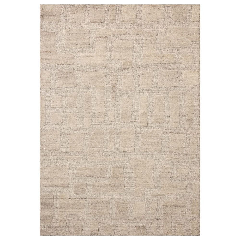 Loloi Hartley Ivory and Natural 8"6" x 11"6" Area Rug, , large