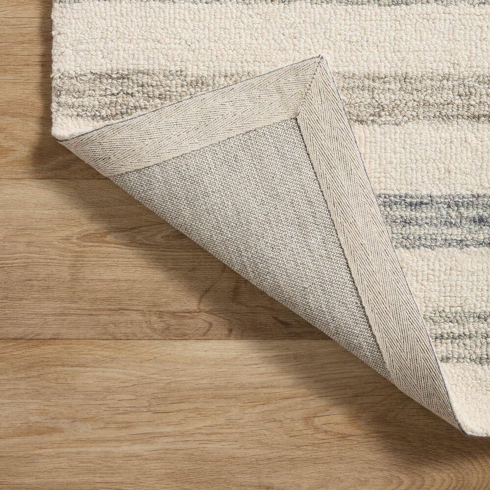 Chris Loves Julia x Loloi Chris 2&#39;6&quot; x 7&#39;6&quot; Ivory and Slate Runner, , large