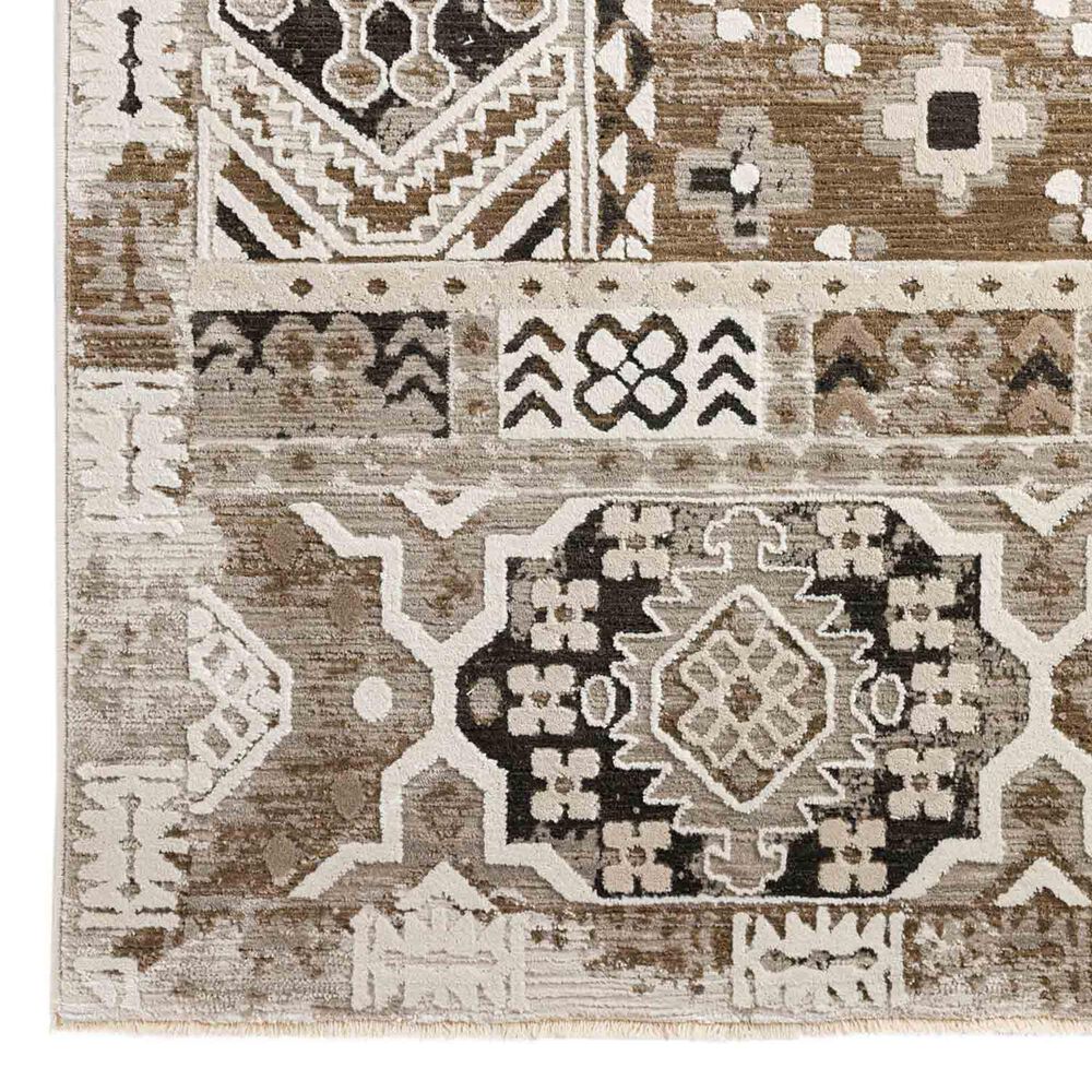 Dalyn Rug Company Izmir IZ5 3&#39;3&quot; x 5&#39;3&quot; Mocha Area Rug, , large