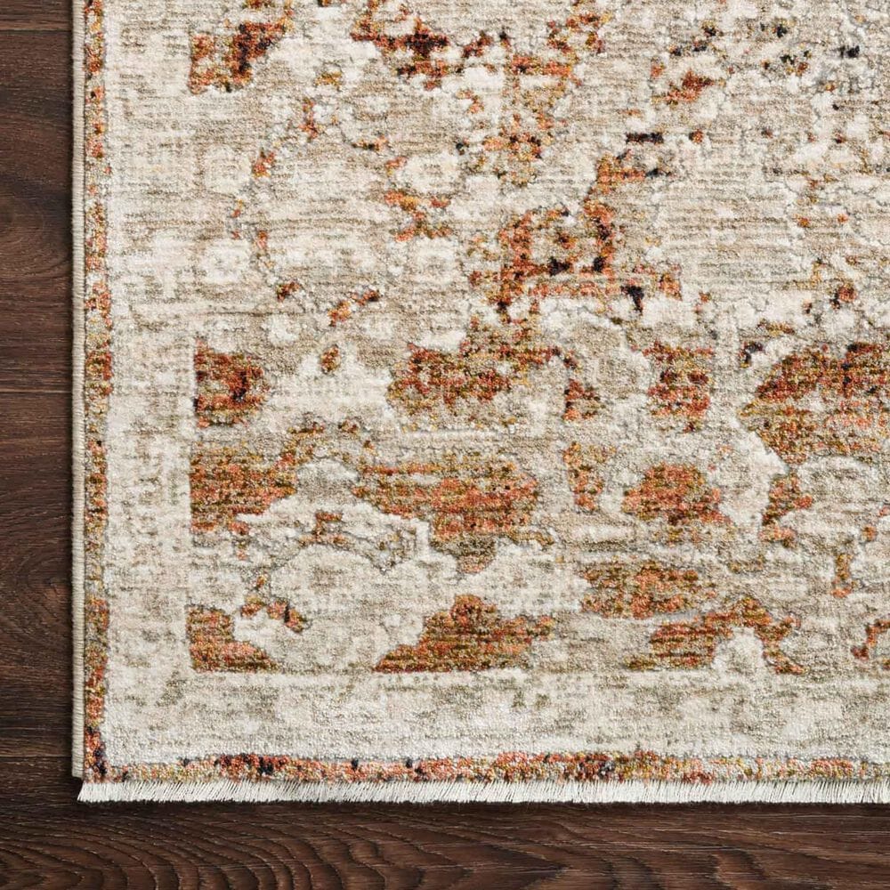 Loloi Theia THE-07 9&#39;5&quot; x 12&#39;10&quot; Natural and Rust, , large