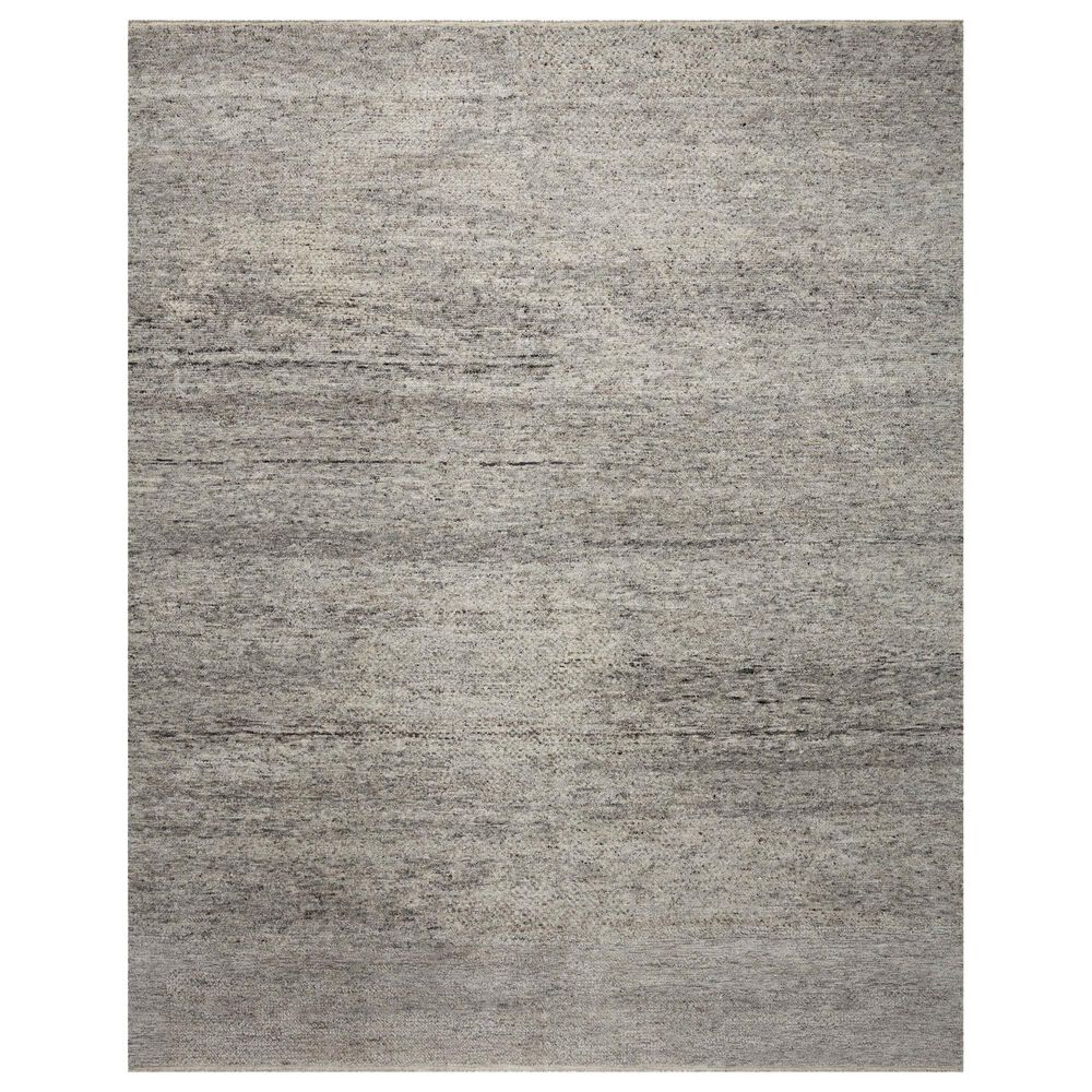 Amber Lewis x Loloi Collins 2" x 3" Pebble and Silver Area Rug, , large