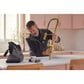 Kohler Crue Semi Professional Pull Down Kitchen Sink Faucet in Moderne Brass, , large