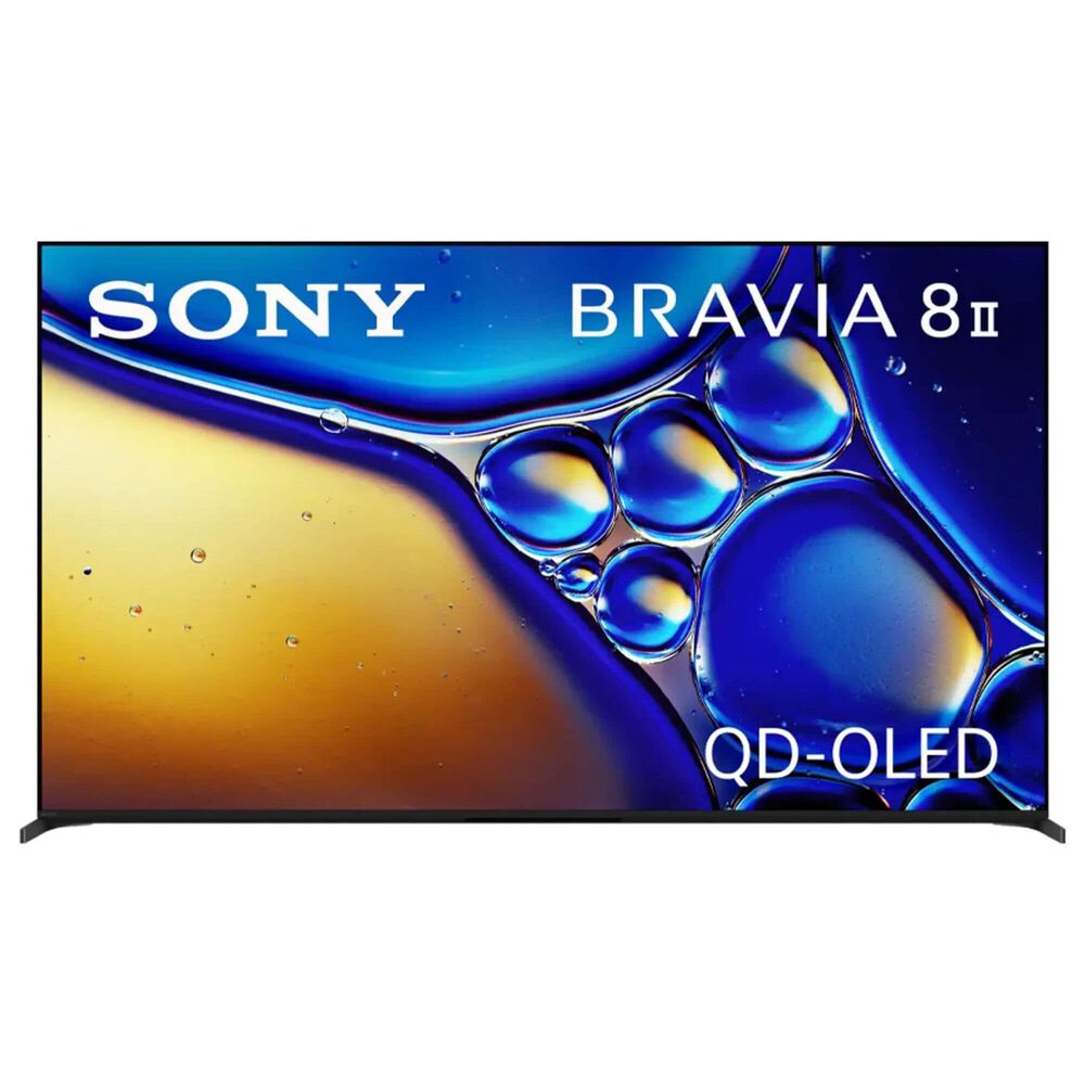 Sony 65" Bravia 8 II Class QD-OLED 4K HDR - Smart Google TV with Theater System 6 in Black, , large