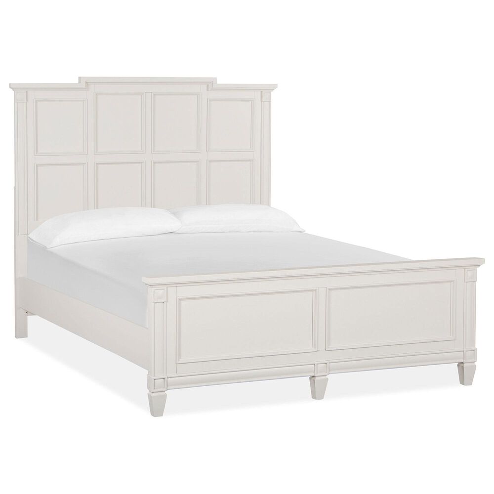 Nicolette Home Willowbrook 5-Piece Queen Panel Bedroom Set in Egg Shell White, , large