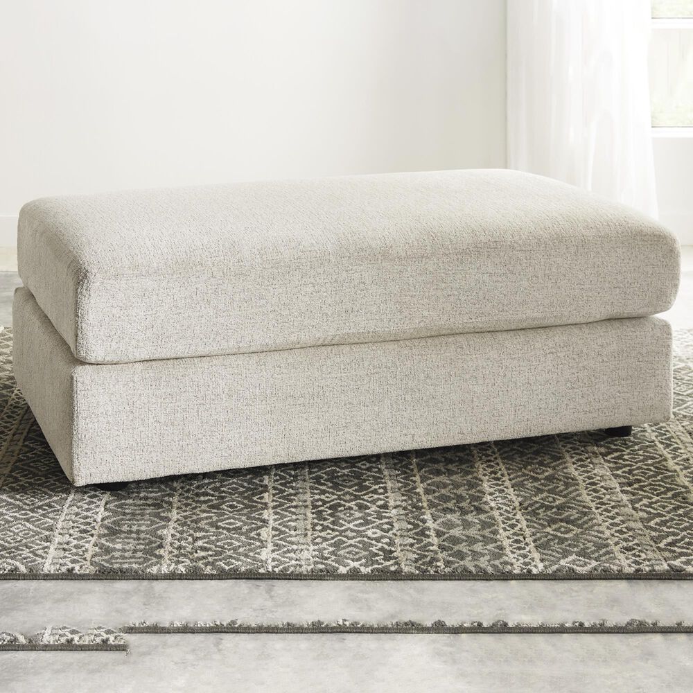 Ashley Soletren Oversized Accent Ottoman in Stone, , large