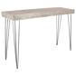 Uma Enterprises Modern Console Table in Brown and Charcoal Black, , large