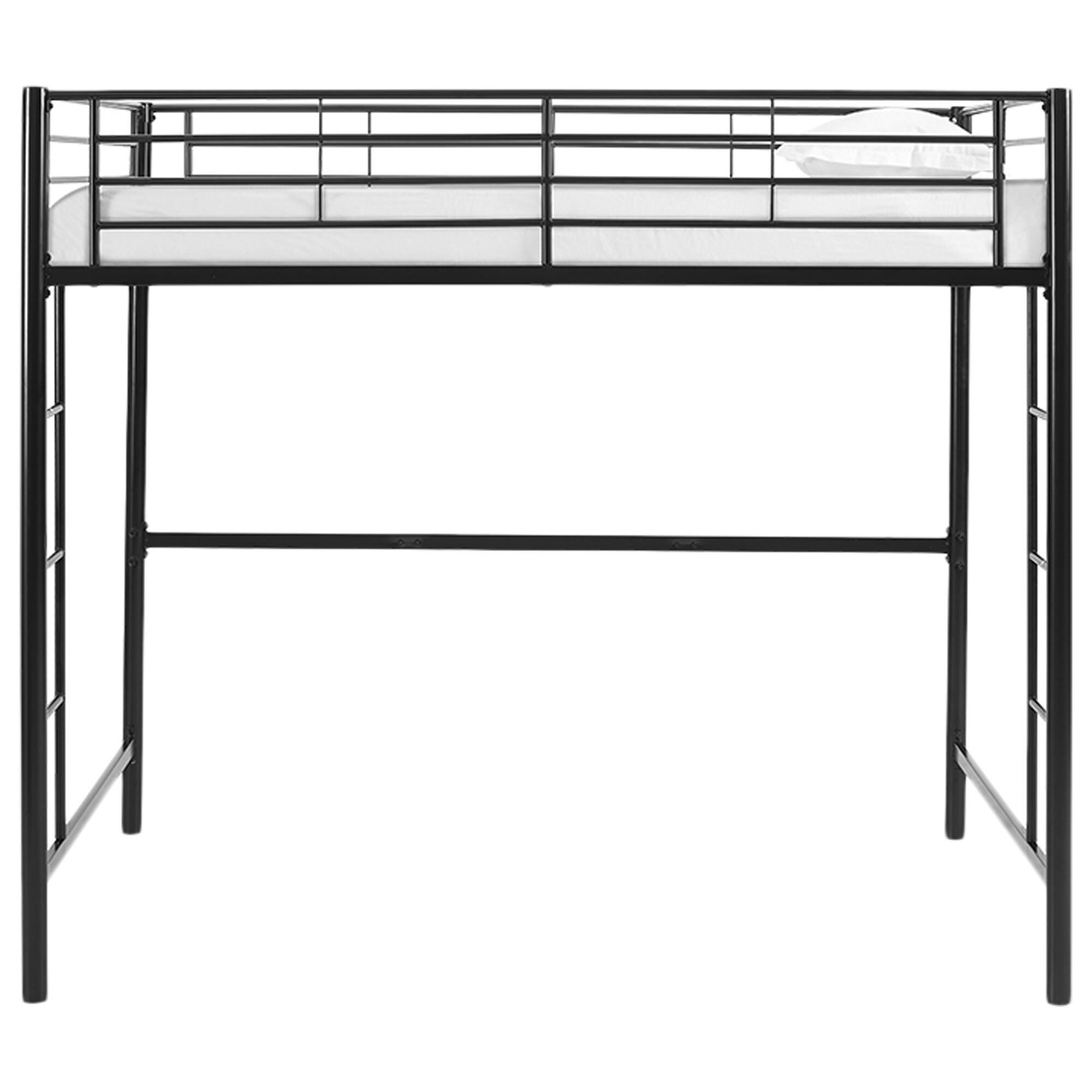 walker edison full loft bed