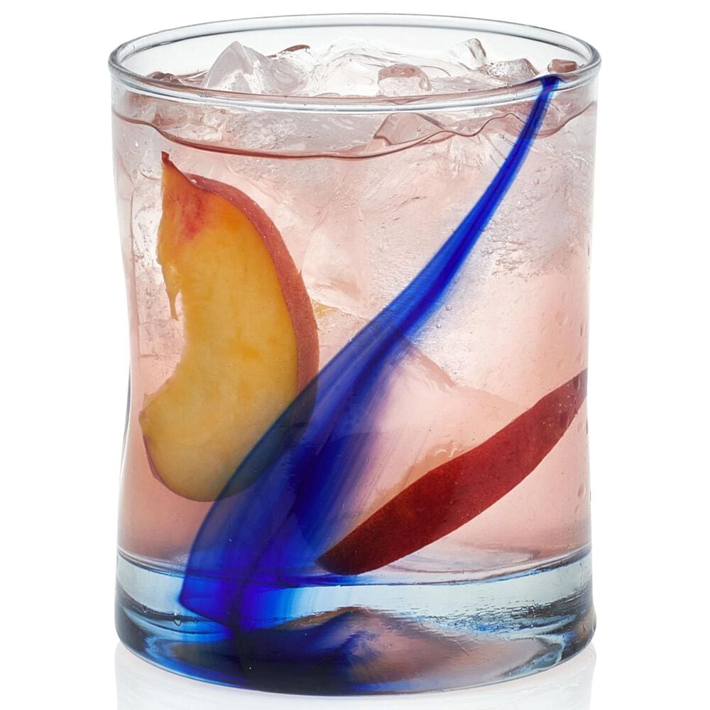 Libbey Glass Blue Ribbon 13-Oz Double Old Fashioned Glassware Set in Clear (Set of 4), , large