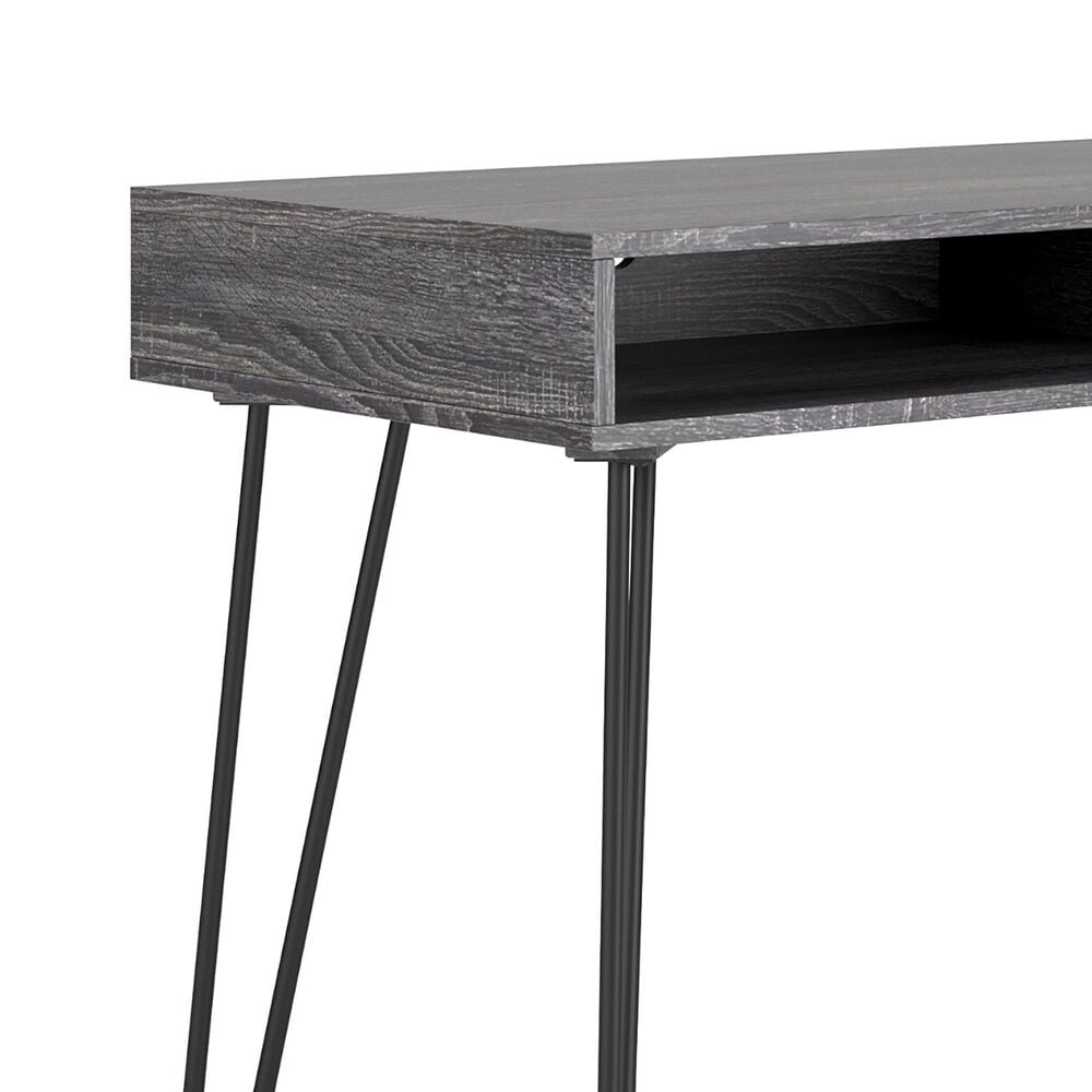 Ashley Strumford Home Office Desk in Charcoal and Black, , large