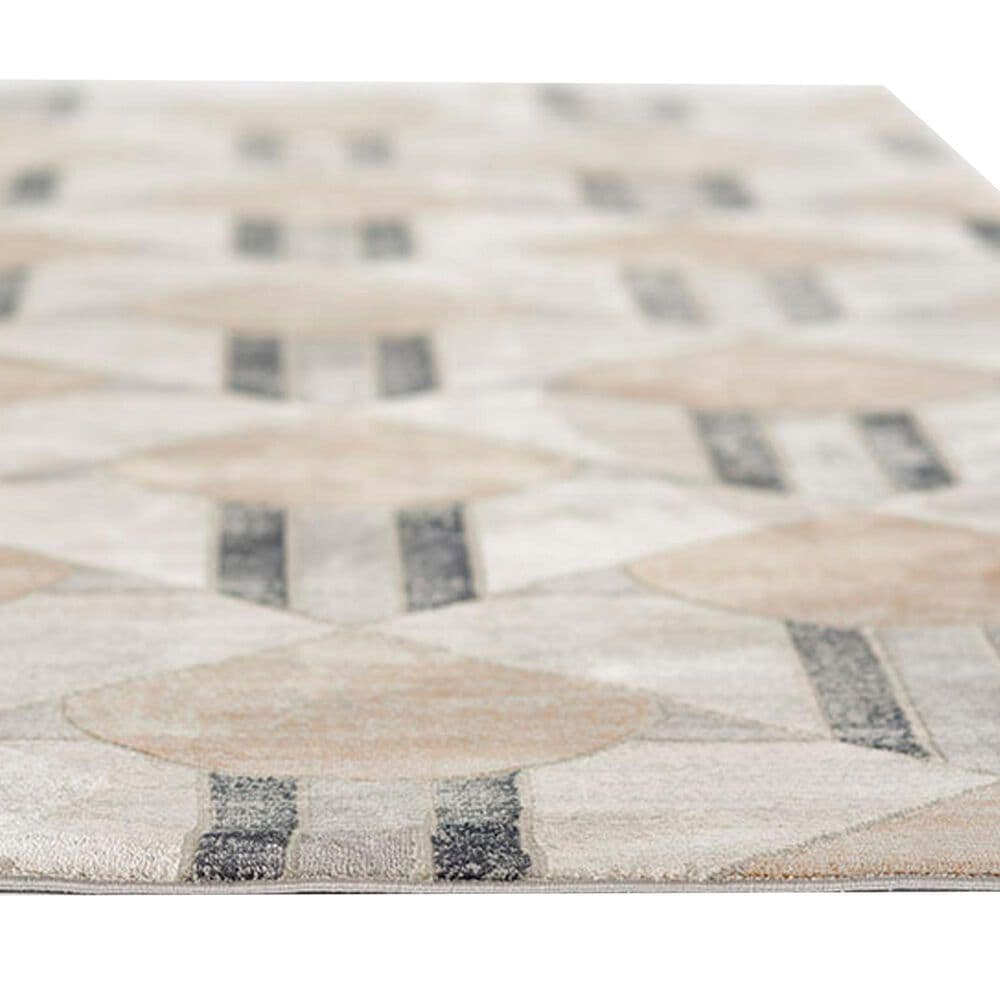 Momeni Edition EDI-1 5&#39;2&quot; x 7&#39;7&quot; Charcoal Area Rug, , large