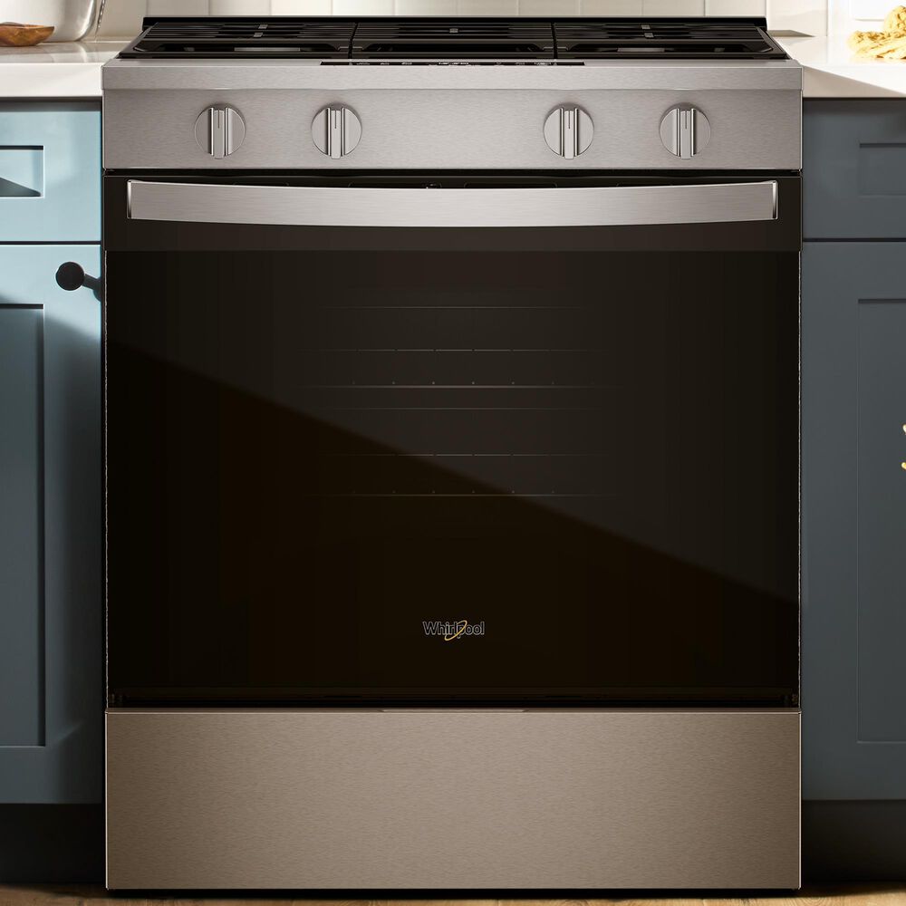 Whirlpool 30" Gas Range in Stainless Steel, , large