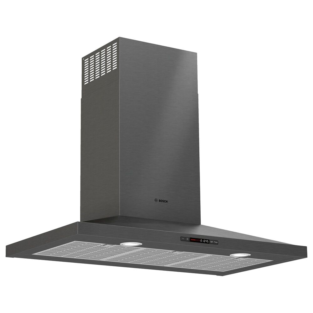 Bosch 36" Chimney Wall Hood in Black Stainless Steel, , large