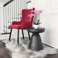Zuo Modern Sage Table Stool in Matte Black/Black, , large
