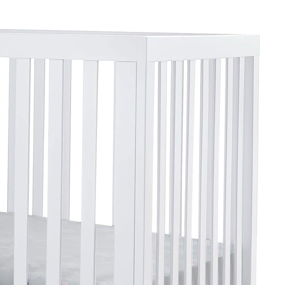 Sorelle Luce 2-In-1 Convertible Crib in White, , large