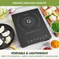 Green Pan Bistro Electrics Induction Cooktop in Black, , large