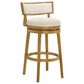 Armen Living Noely Bar Height Stool in Amber Glow, , large