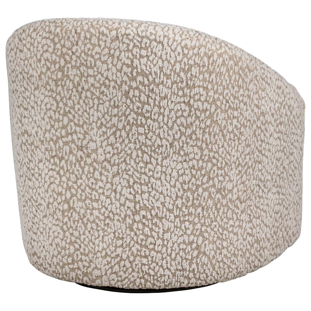 Aria Designs Genoa Swivel Chair in Beige, , large