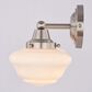 Vaxcel Eastgate 2-Light Bathroom Vanity in Satin Nickel, , large