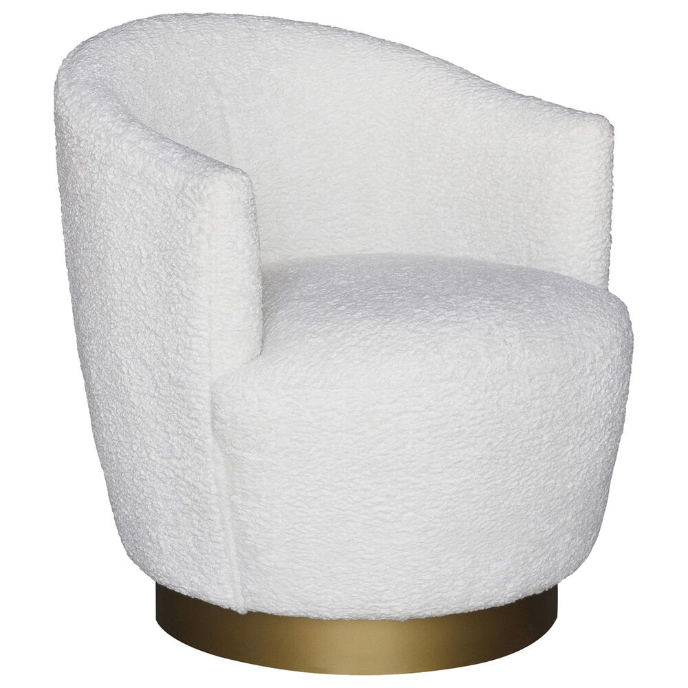 Accentric Approach Swivel Chair in White, , large
