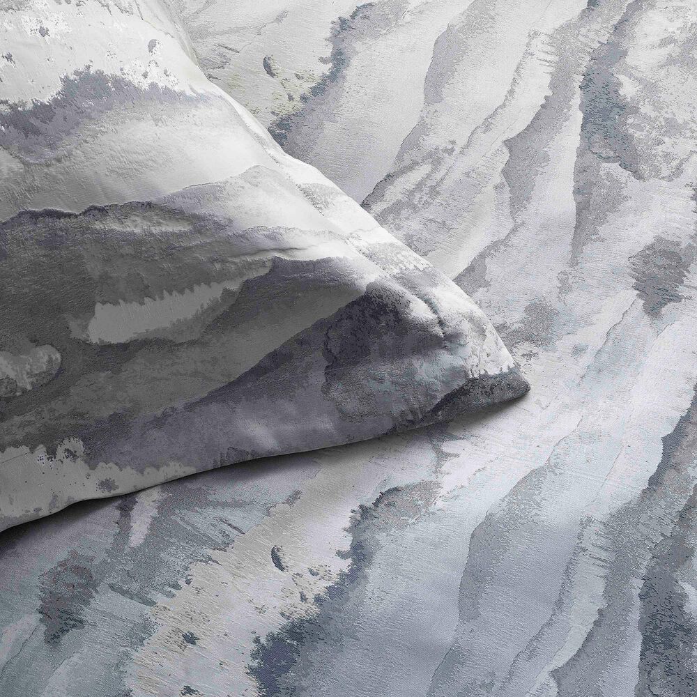 Ann Gish Tempest 3-Piece King Duvet Set in Grey and Cream, , large