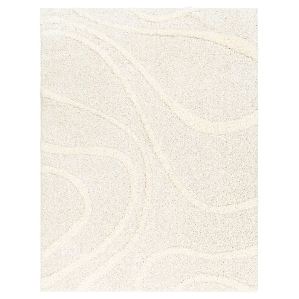 Surya Carpet, Inc. Rodos RDO2341 5"3" x 7" Beige, White Area Rug, , large