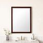 James Martin Vanities Glenbrooke 30" Rectangular Mirror in Burnished Mahogany, , large