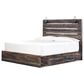 Ashley Drystan King Storage Bed with 2 Drawers in Brown Rustic, , large