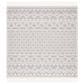 Safavieh Natura NAT351A 6" Square Ivory and Grey Area Rug, , large