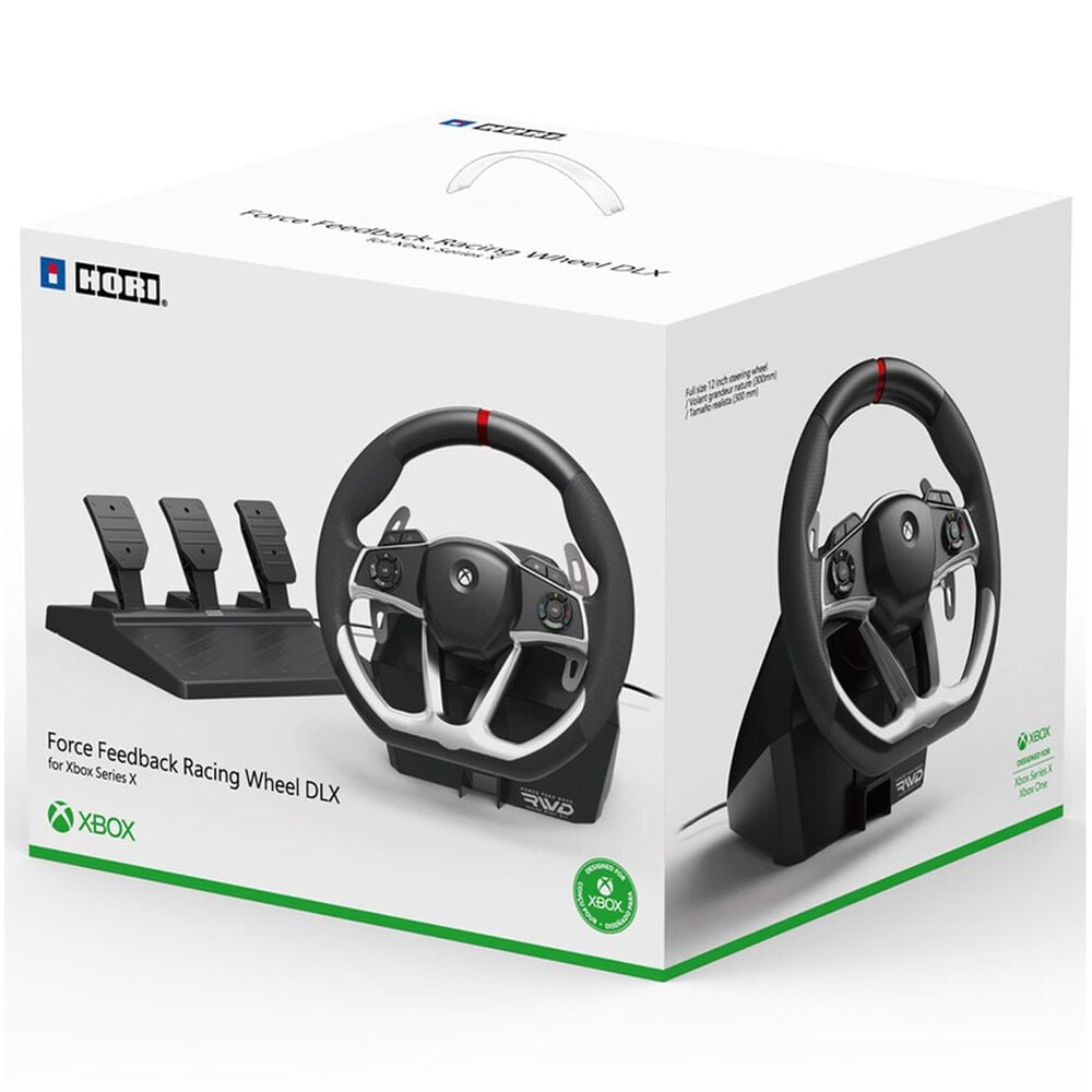 Hori Force Feedback Racing Wheel in Black - Xbox Series X/S, Xbox One, , large