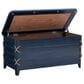 Linon Home Decor Brosnan Rope Cedar Chest in Blue, , large