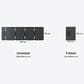 EcoFlow 45W Portable Solar Panel with Type-C in Black, , large