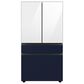 Samsung Bespoke 4-Door French Door Refrigerator Top Panel in White Glass, , large