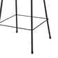 Hearth and Haven Ferrara Outdoor Faux Wicker Barstool in Green (Set of 2), , large
