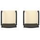 Hearth and Haven Cordoba Outdoor Dining Chair with Beige Cushions in Brown (Set of 2), , large