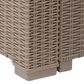 CorLiving Lake Front 5-Piece Patio Chat Set in Beige, , large