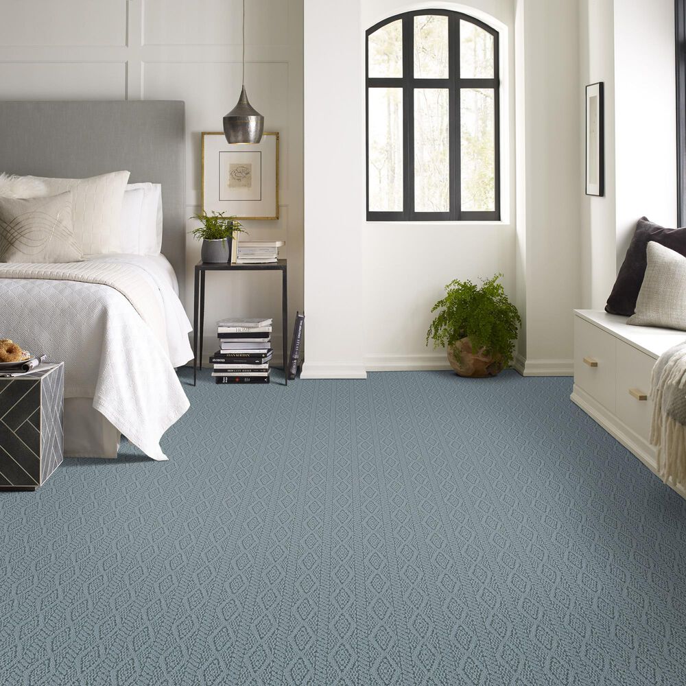 Anderson Tuftex Crochet Carpet in Capri Blue, , large