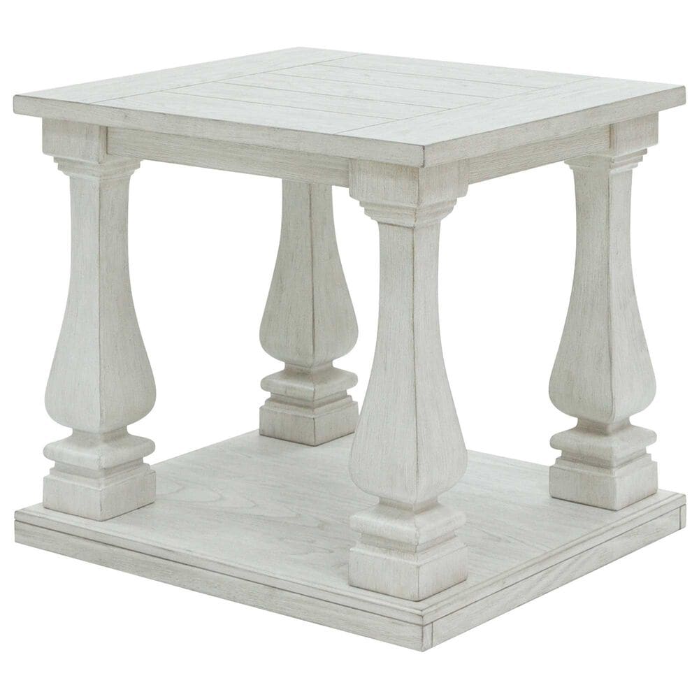 Ashley Arlendyne End Table Antique in White, , large