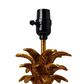 Creative Coop Resin Pineapple Table Lamp in Distressed Gold, , large