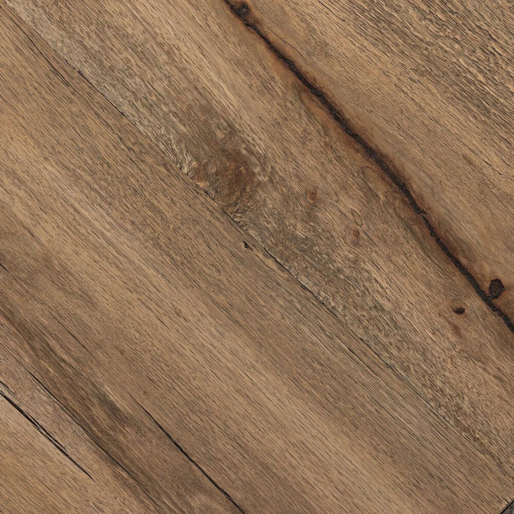 Four Hands Bingham End Table in Rustic Oak and Distressed Iron, , large