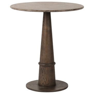Four Hands Goetz 32" Counter Table in Brown Oak and Warm Grey, , large