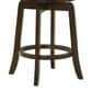 Coaster Murphy Swivel Counter Stool in Dark Cherry, , large