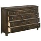 New Heritage Design Blue Ridge 3-Piece Bedroom Set in Rustic Gray, , large