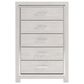 Ashley Altyra 6-Piece Queen Upholstered Bed Set in White, , large