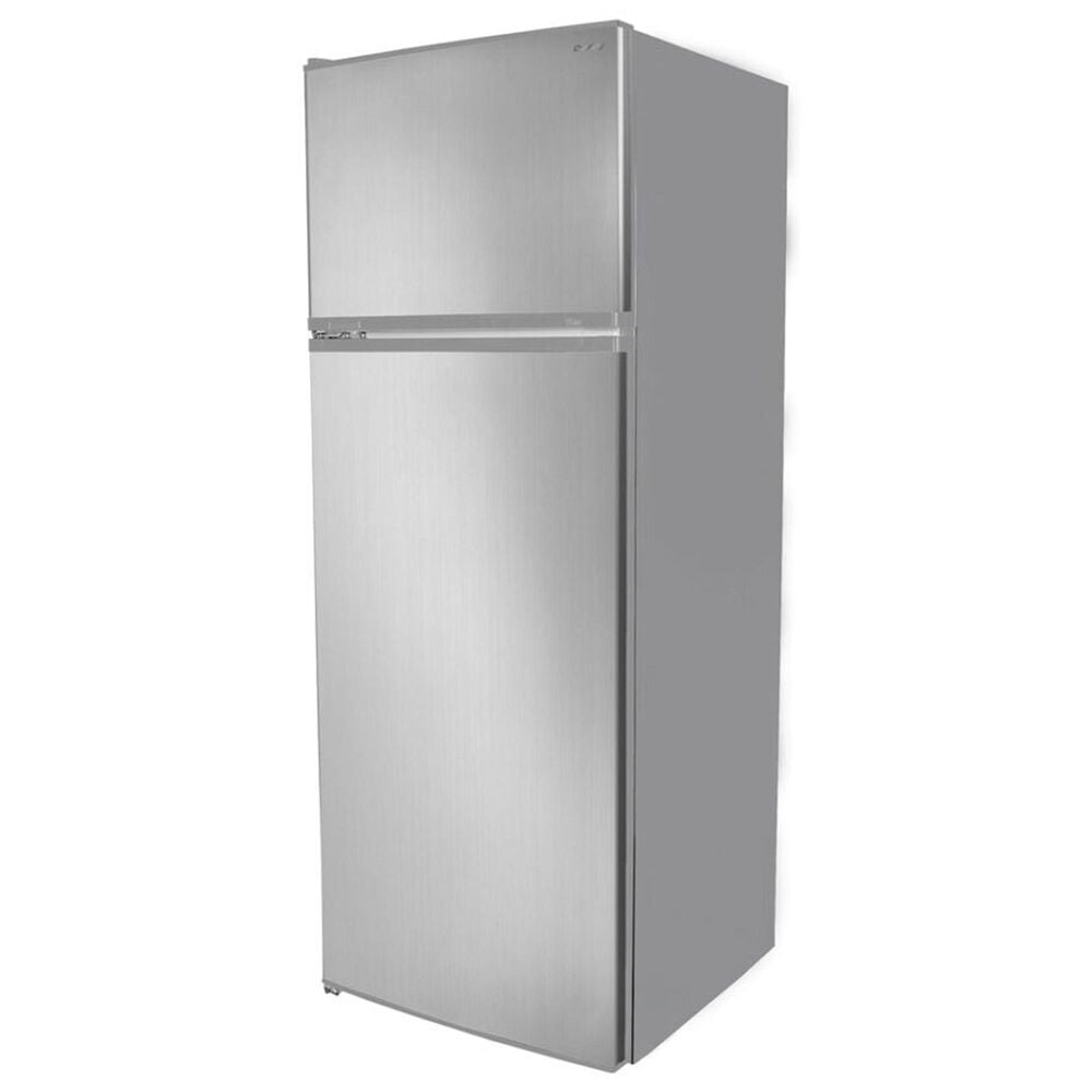 Danby 7.4 Cu. Ft. Top-Freezer Refrigerator with Partial Defrost in Stainless Steel, , large