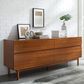 Natural Bamboo Furnishings 4 Drawer Double Dresser, , large